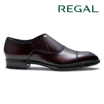 REGAL 37LL サイドエラスティック ダークブラウン リーガル ビジネスシューズ 送料無料