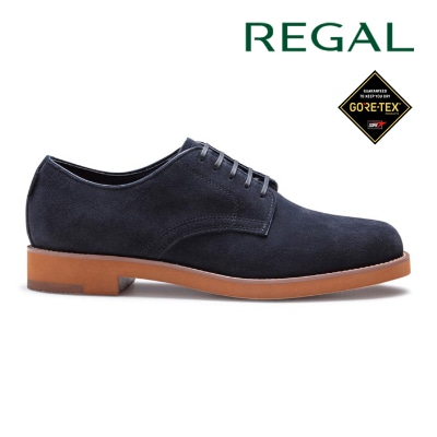 REGAL 51GL バックスシューズ　ＧＯＲＥ－ＴＥＸ ネイビースエード リーガル カジュアルシューズ 送料無料