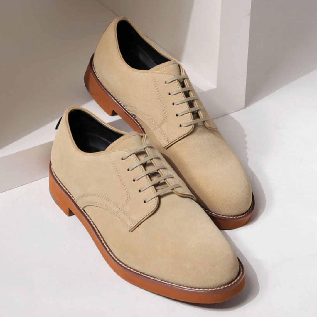 REGAL 51GL バックスシューズ（ＧＯＲＥ－ＴＥＸ　フットウェア） ベージュスエード リーガル カジュアルシューズ 送料無料