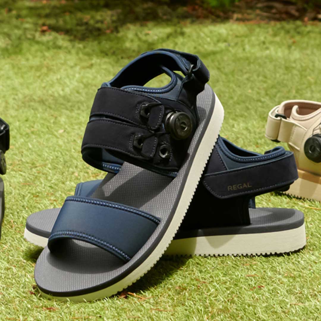 REGAL 65HL サンダル ネイビー リーガル サンダル 送料無料