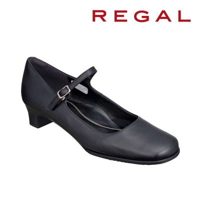REGAL 6669 ストラップパンプス レディース ブラック リーガル パンプス レディース 送料無料