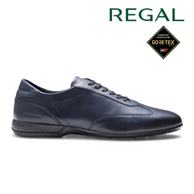 REGAL 70CL レースアップレザースニーカー　ＧＯＲＥ－ＴＥＸ ネイビー リーガル スニーカー 送料無料