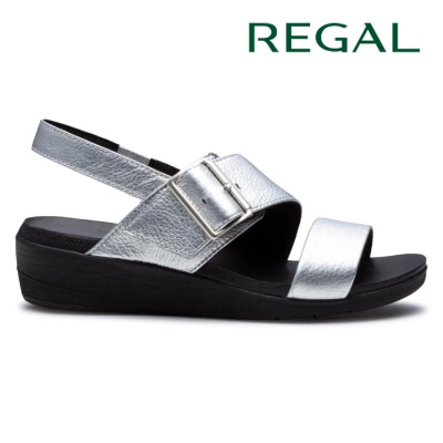 REGAL F04S ベルトサンダル シルバー リーガル サンダル 送料無料
