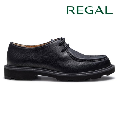 REGAL F07S チロリアンシューズ ブラック リーガル カジュアルシューズ 送料無料