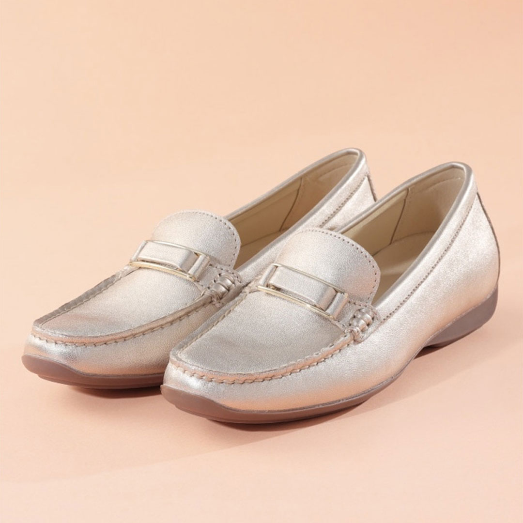 REGAL F08R フラットシューズ ゴールド リーガル フラットシューズ 送料無料