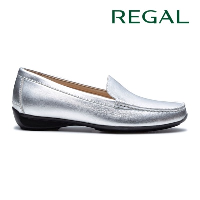 REGAL F09R フラットシューズ シルバー リーガル フラットシューズ 送料無料
