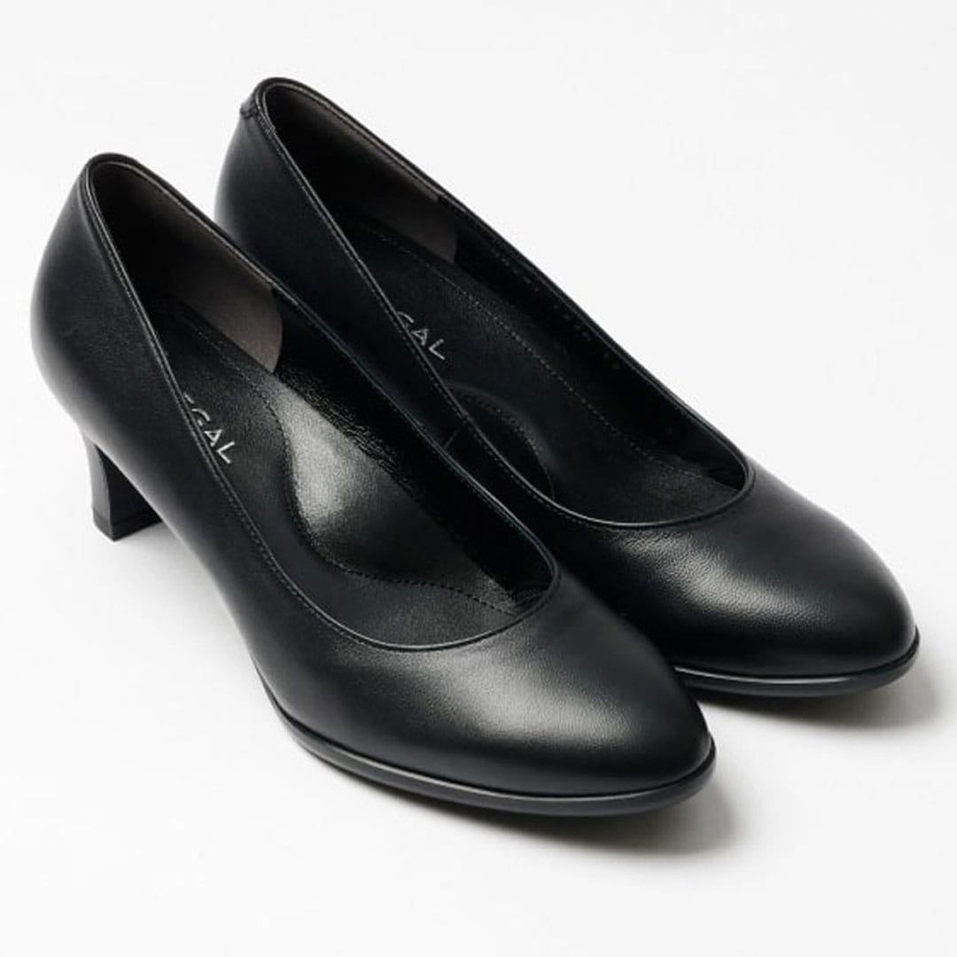 REGAL F22R 晴雨兼用プレーンパンプス ブラック リーガル パンプス 送料無料