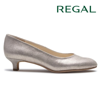 REGAL F23R ローヒールパンプス ゴールド リーガル パンプス 送料無料