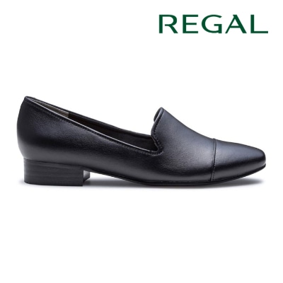 REGAL F25M カジュアルスリッポンシューズ ブラック リーガル フラットシューズ 送料無料