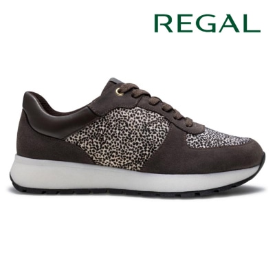 REGAL F32S レースアップスニーカー ダークベージュ柄 リーガル スニーカー 送料無料