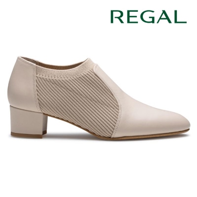 REGAL F59R ニットシューティー アイボリー リーガル パンプス 送料無料
