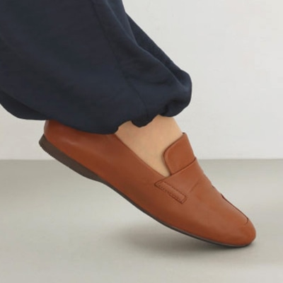 REGAL F63R フラットローファー キャメル リーガル フラットシューズ 送料無料