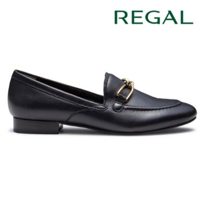 REGAL F64R ビットローファー ブラック リーガル フラットシューズ 送料無料