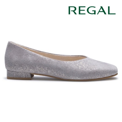 REGAL F69Q スクエアカッターシューズ グレースエード リーガル フラットシューズ 送料無料