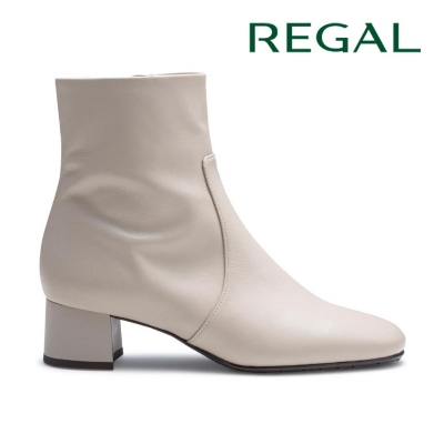 REGAL F74R 晴雨兼用ショートブーツ アイボリー リーガル ブーツ 送料無料