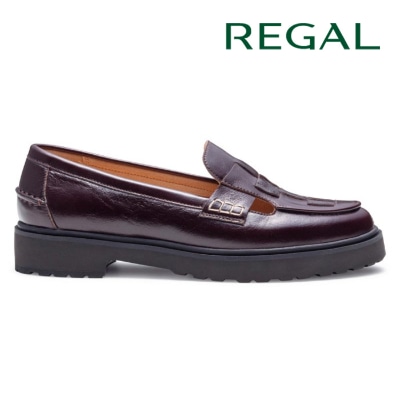 REGAL F80R イントレチャートローファー ワイン リーガル カジュアルシューズ 送料無料