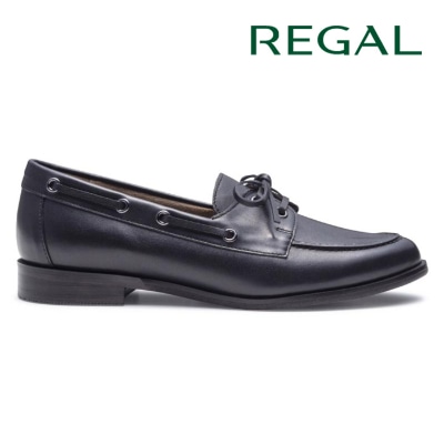 REGAL F83R デッキタイプローファー ブラック リーガル カジュアルシューズ 送料無料