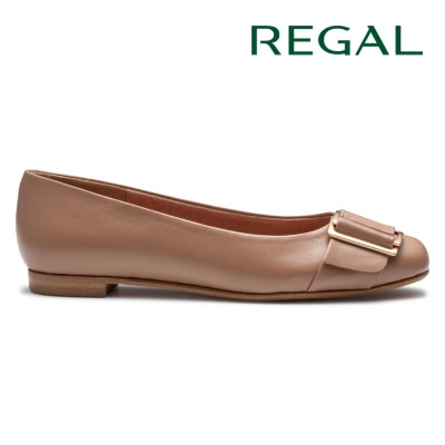 REGAL F98R 晴雨兼用フラットシューズ ベージュ リーガル フラットシューズ 送料無料