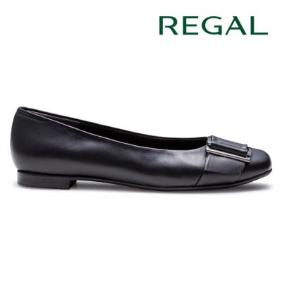 REGAL F98R 晴雨兼用フラットシューズ ブラック リーガル フラットシューズ 送料無料
