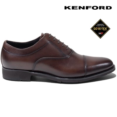KENFORD KN79 内羽根ストレートチップ GORE-TEX ダークブラウン ケンフォード ビジネスシューズ 送料無料