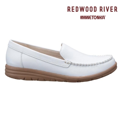 REDWOOD RIVER　MINNETONKA(R) M02C モカシンシューズ アイボリーキャメル レッドウッド リバーミネトンカ(R) カジュアルシューズ 送料無料