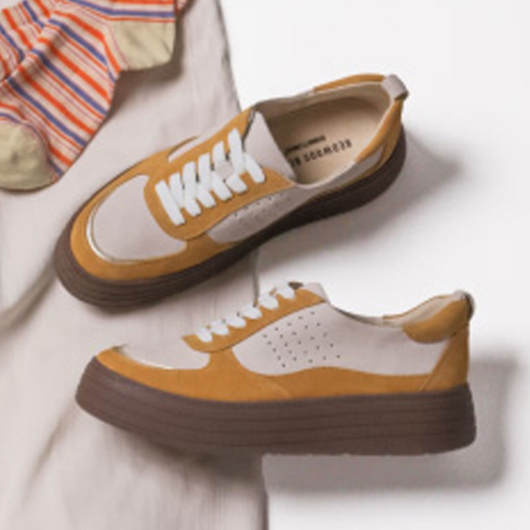 REDWOOD RIVER　MINNETONKA(R) M08C マルチパーツデザインスニーカー アイボリーブラウン レッドウッド リバーミネトンカ(R) スニーカー 送料無料