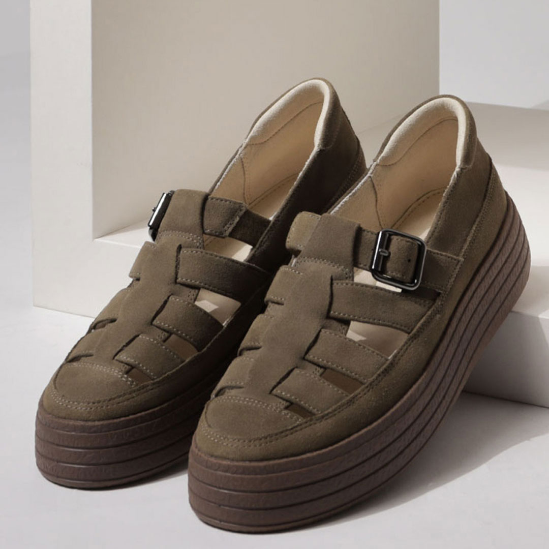 REDWOOD RIVER　MINNETONKA(R) M09C グルカタイプシューズ カーキスエード レッドウッド リバーミネトンカ(R) カジュアルシューズ 送料無料