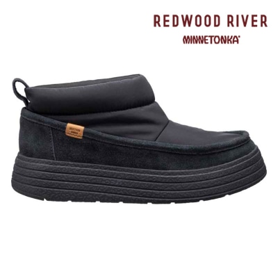 REDWOOD RIVER　MINNETONKA(R) M11C ショートブーツ ブラック レッドウッド リバーミネトンカ(R) ブーツ 送料無料