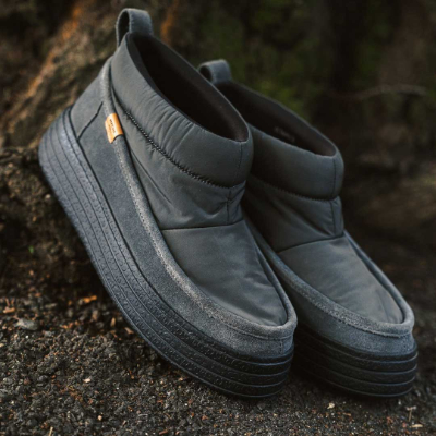 REDWOOD RIVER　MINNETONKA(R) M11C ショートブーツ グレー レッドウッド リバーミネトンカ(R) ブーツ 送料無料