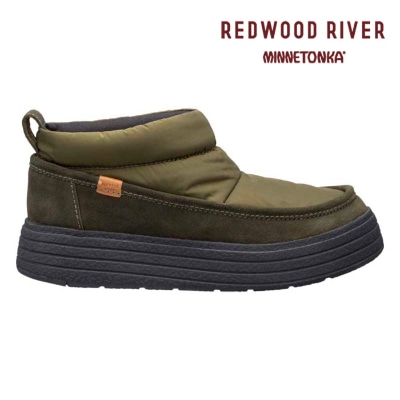 REDWOOD RIVER　MINNETONKA(R) M11C ショートブーツ カーキ レッドウッド リバーミネトンカ(R) ブーツ 送料無料