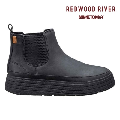 REDWOOD RIVER　MINNETONKA(R) M12C サイドゴアブーツ ブラック レッドウッド リバーミネトンカ(R) ブーツ 送料無料
