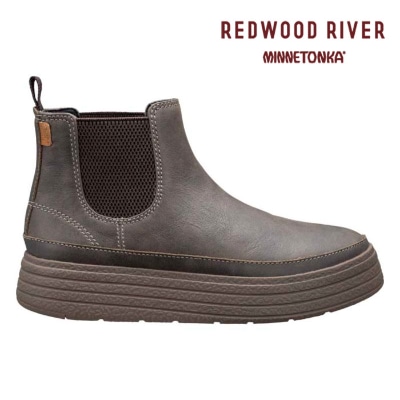 REDWOOD RIVER　MINNETONKA(R) M12C サイドゴアブーツ ダークブラウン レッドウッド リバーミネトンカ(R) ブーツ 送料無料