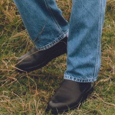 REDWOOD RIVER RX07 SIDE GORED SLIP-ONS ダークブラウン レッドウッド リバー カジュアルシューズ 送料無料