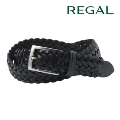 REGAL TS84 プレミアム メッシュベルト ブラック リーガル ベルト メンズ 送料無料