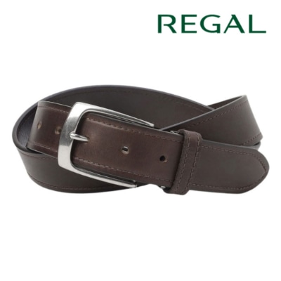 REGAL TS85 プレミアム オイルドベルト ダークブラウン リーガル ベルト メンズ 送料無料