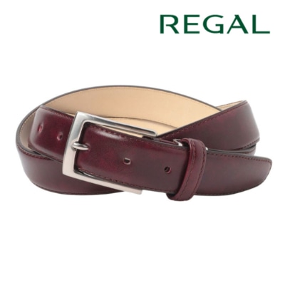 REGAL TS89 銀付き スムースベルト ワイン リーガル ベルト メンズ 送料無料