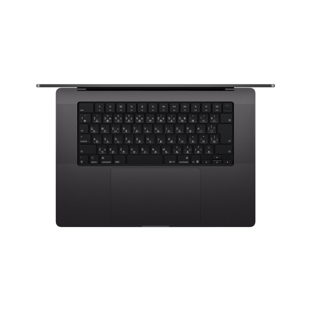 16インチMacBook Pro, Nano-textureディスプレイ: 18コアCPUと40コアGPUを搭載したApple M5 Maxチップ, 128GB, 8TB SSD - スペースブラック, Magic Keyboard(英語/US)