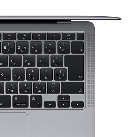 13インチMacBook Air: 8コアCPUと7コアGPUを搭載したApple M1チップ