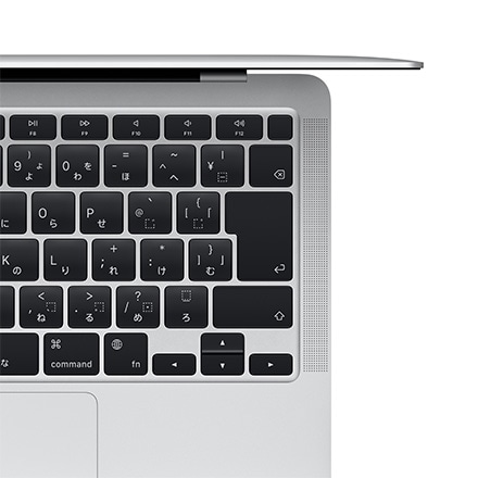 13インチMacBook Air: 8コアCPUと7コアGPUを搭載したApple M1チップ, 16GBユニファイドメモリ 256GB SSD -  シルバー with AppleCare+