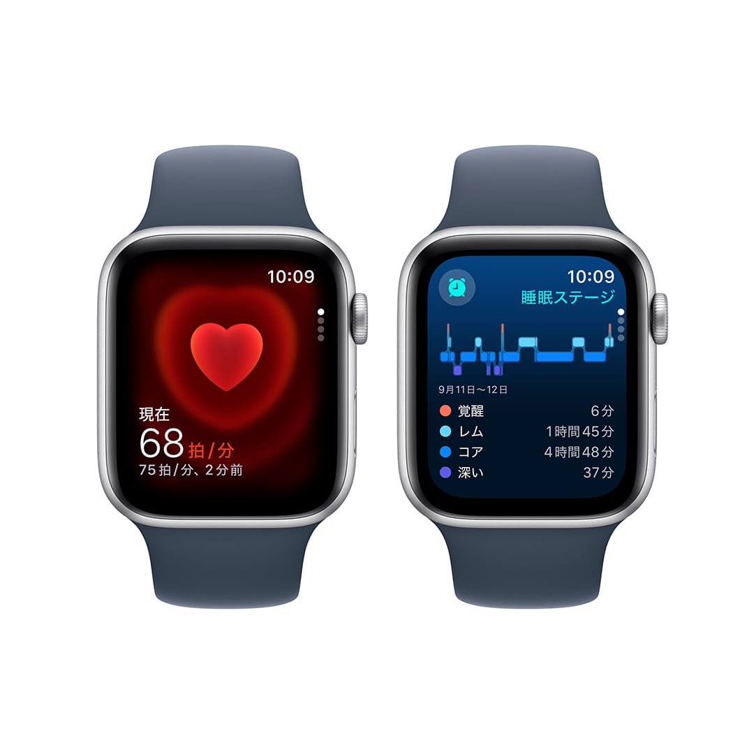 Apple Watch SE（GPSモデル）- 44mmシルバーアルミニウムケースとストームブルースポーツバンド M/L with  AppleCare+: Apple Rewards Store｜ANA Mall｜マイルが貯まる・使えるショッピングモール