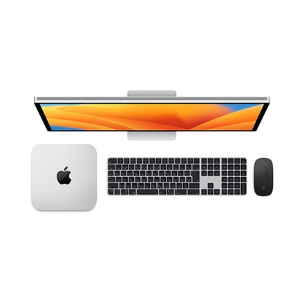 Mac mini: 8コアCPUと10コアGPUを搭載したApple M2チップ, 8GBユニファイドメモリ 256GB SSD