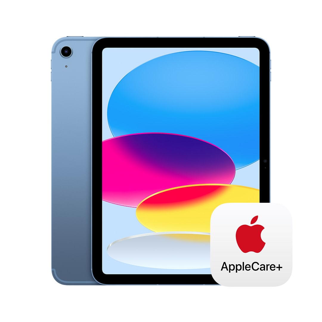 10.9インチiPad Wi-Fi + Cellularモデル 64GB - ブルー with AppleCare ...