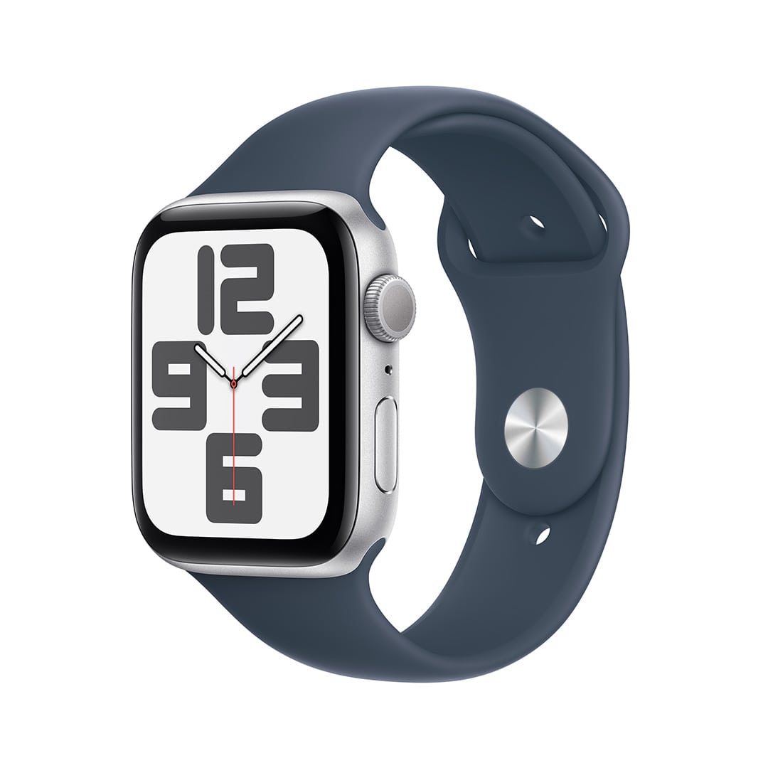 Apple Watch SE GPSモデル 44mmシルバー バンド付-