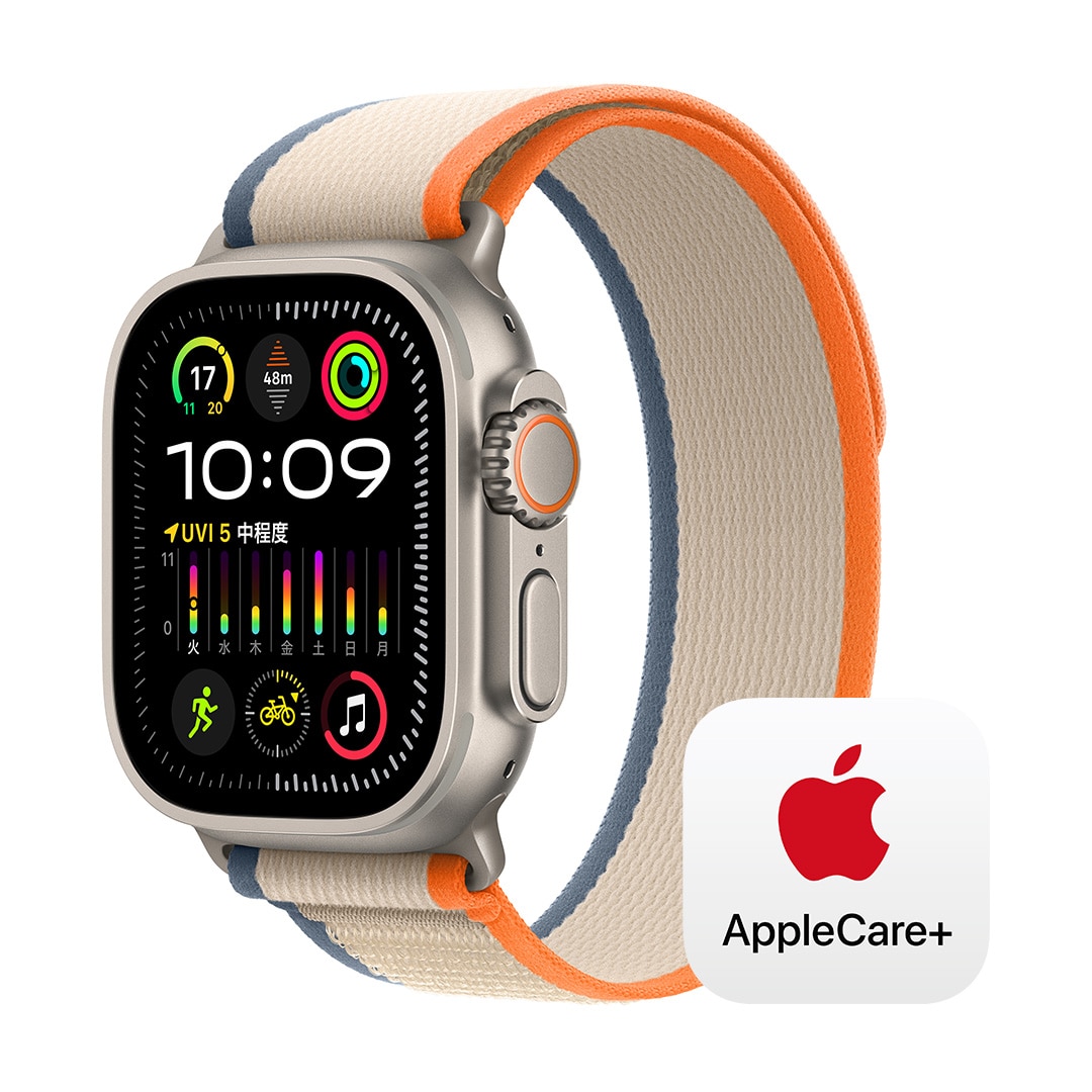 Apple Watch Ultra 2（GPS + Cellularモデル）- 49mmチタニウムケース ...