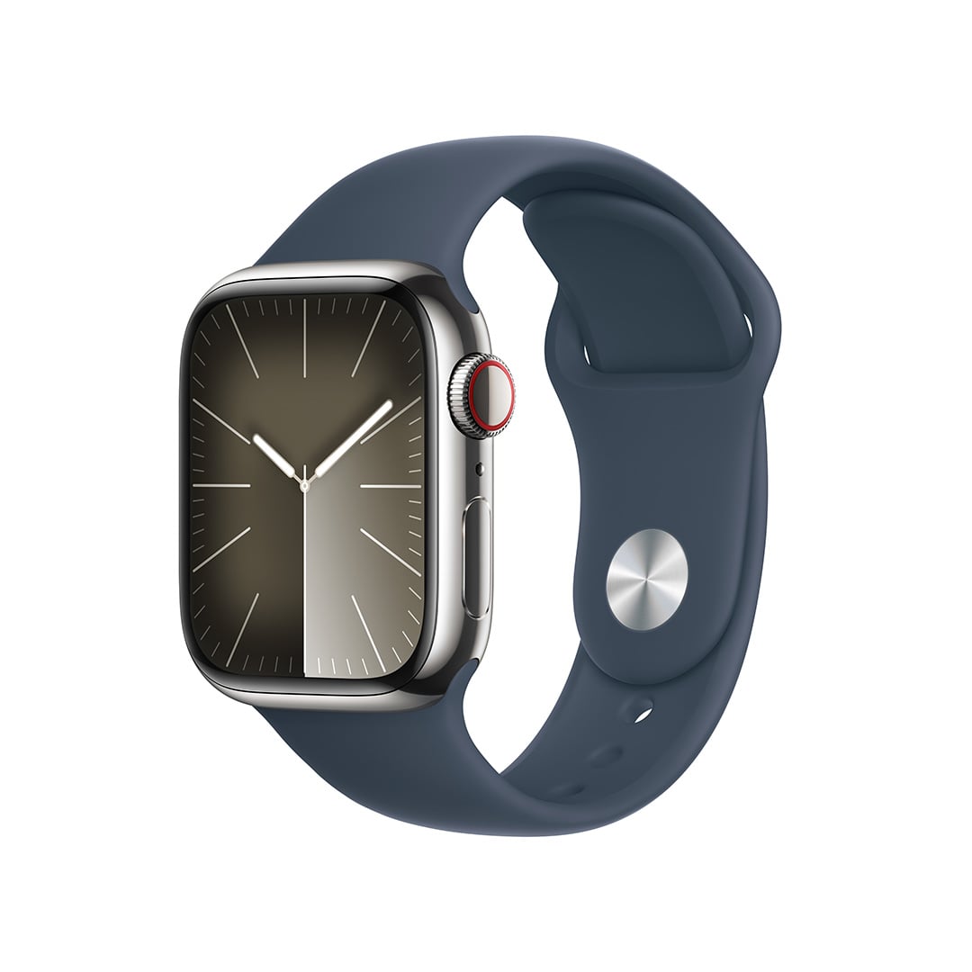 新品：Apple Watch7 41mm Sellular ブルースポーツバンド 