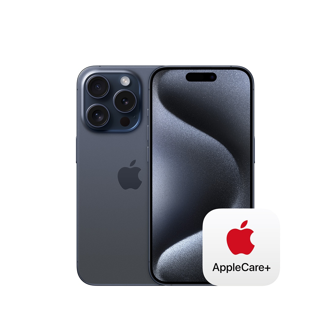 iPhone 15 Pro 256GB ブルーチタニウム with AppleCare+: Apple ...