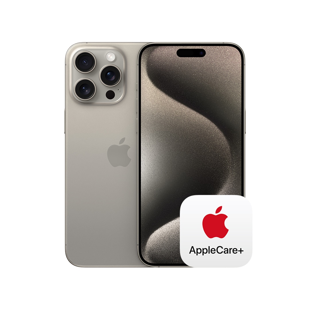 iPhone 15 Pro Max 512GB ナチュラルチタニウム with AppleCare+: ...