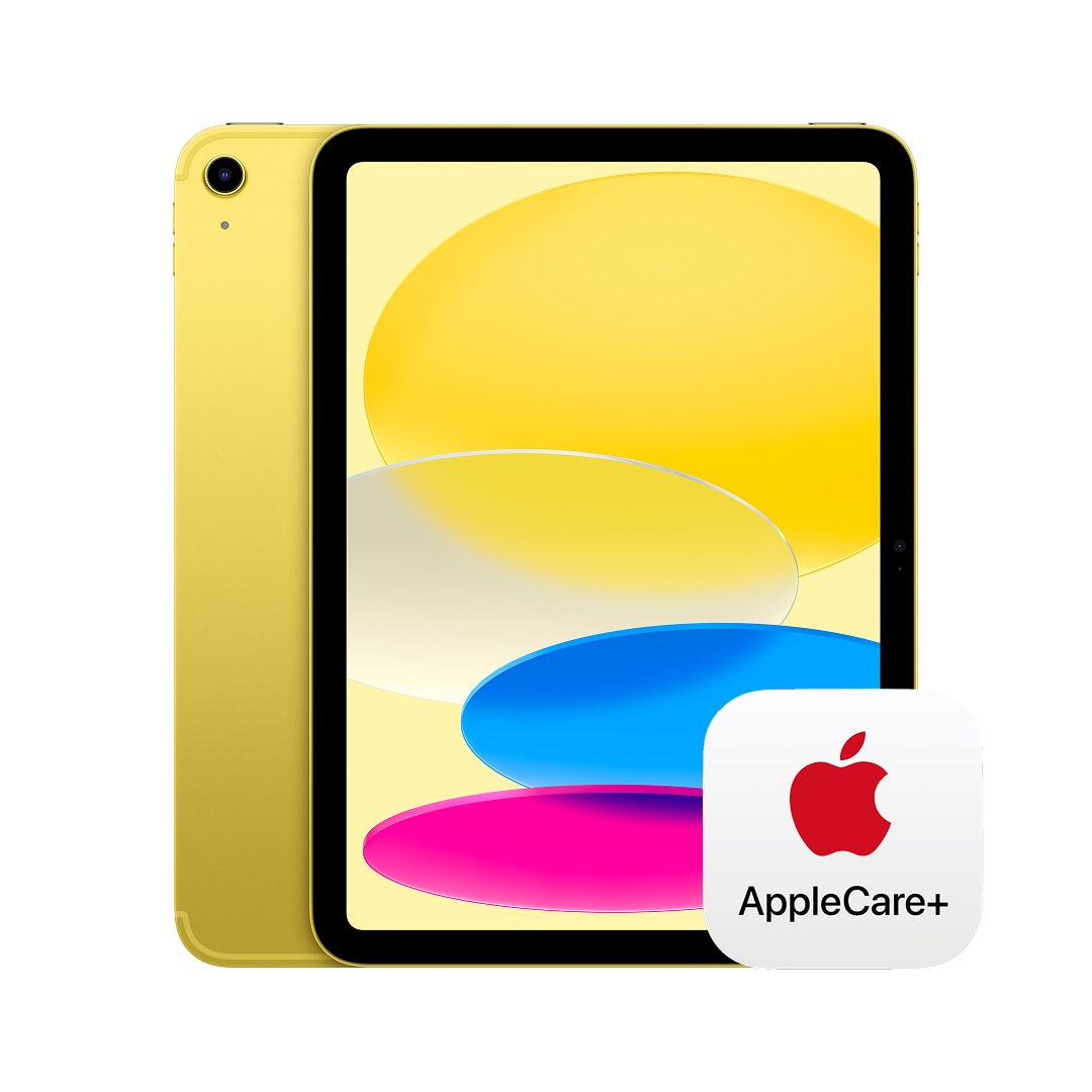 iPad Wi-Fi + Cellularモデル 512GB - イエロー with AppleCare+