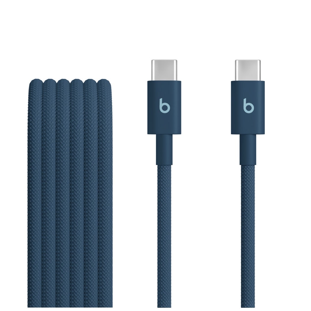 Beats USB-C - USB-C 編み込み式充電ケーブル(1.5m)- ニトロネイビー