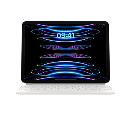 11インチiPad Air(M2)用Magic Keyboard - 英語(UK)- ホワイト
